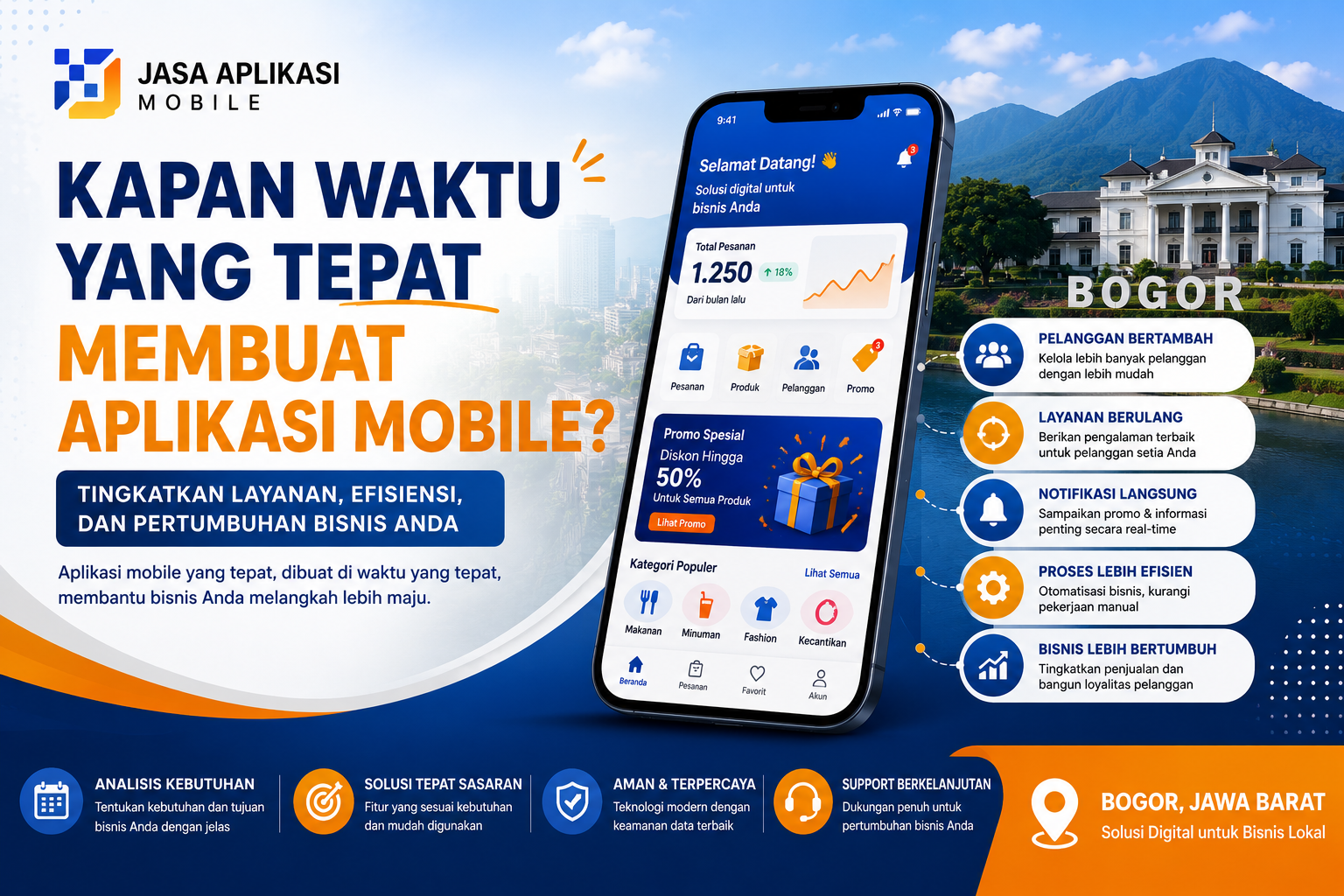 Kapan Waktu yang Tepat Membuat Aplikasi Mobile?